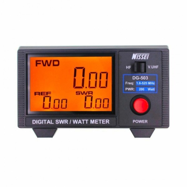 Nissei DG-503 MAX - Ros/Wattmetro digitale HF/VHF/UHF