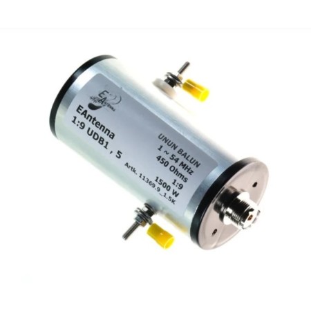 EAntenna Balun 1:9 1,5KW 1,8-30 MHz, live