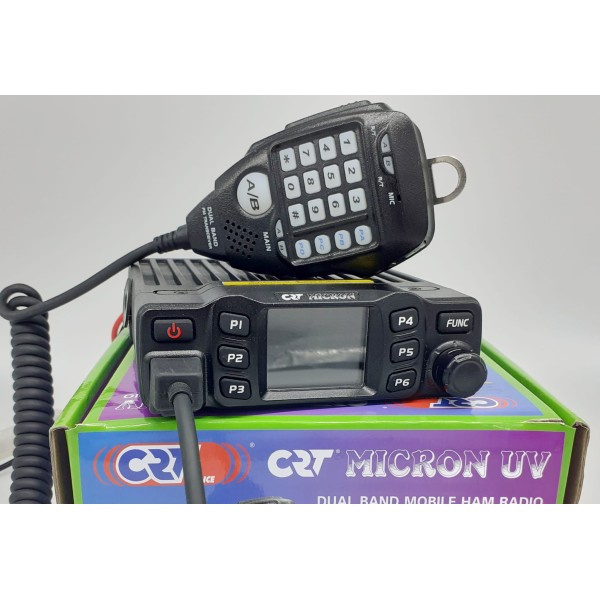 CRT MICRON UV - 25 Watts UHF-VHF vehicle transceiver