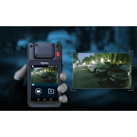 Hytera VM780D - Bodycam 4G IP67 avec écran PTT