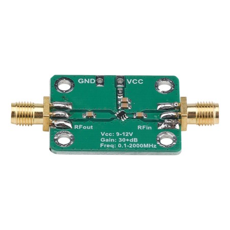 LNA Low Noise Amplifier  0.1-2000 + MHz (30dB) a basso rumore