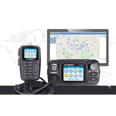 Anysecu M-9900 - Radio POC VHF UHF + 4G LTE Avec fonction passerelle (Répéteur POC - VHF-UHF)