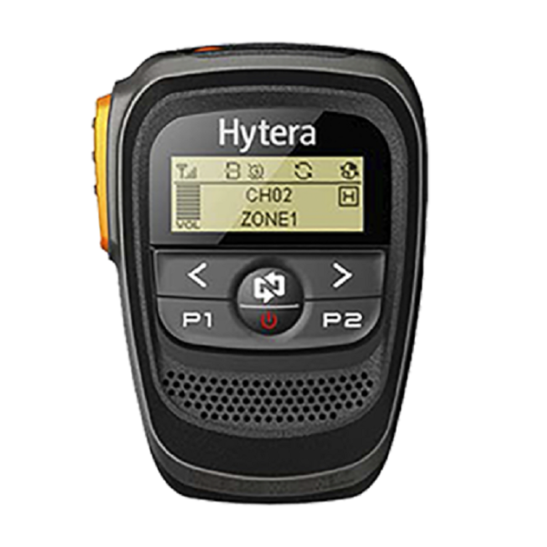 Hytera SM27W1 - Microphone haut-parleur avec écran LCD, sans fil Bluetooth V4.0 (IP54)