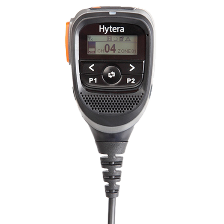 Microphone haut-parleur déporté Hytera SM25A1 avec écran LCD (à utiliser uniquement avec les radios mobiles HM655)