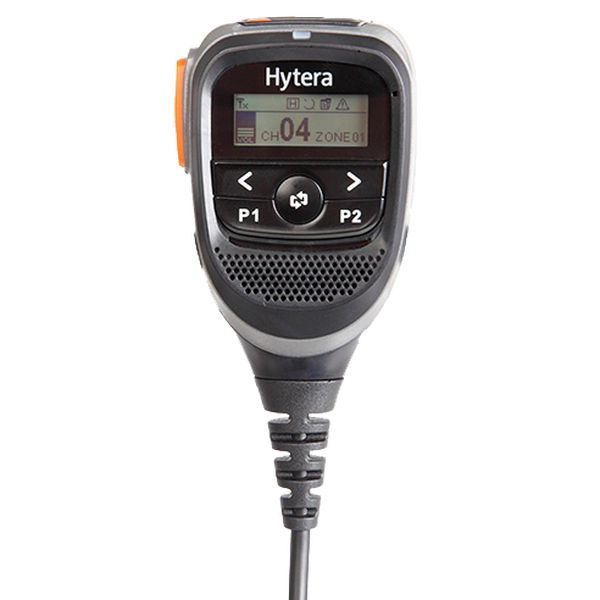 Microphone haut-parleur déporté Hytera SM25A1 avec écran LCD (à utiliser uniquement avec les radios mobiles HM655)