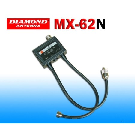 Diamond MX-62N - Duplexer 1.6-56 / 76-470 MHz