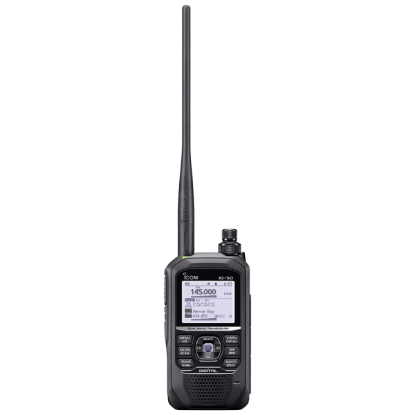 Icom ID-50E Portable analog digital FM and D-STAR DV dual-b transceiver