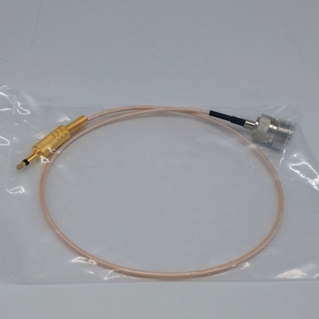 Adapterkabel von 3,5 mm Mono auf weibliche UHF SO239 Klinkenbuchse, passend für Receiver