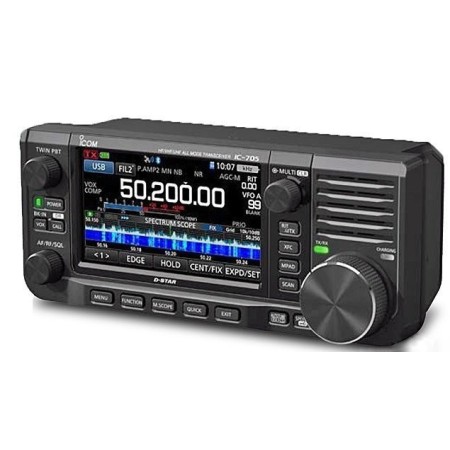 Icom IC-705 - Émetteur-récepteur QRP 0/30-50/144/430 MHZ 10W