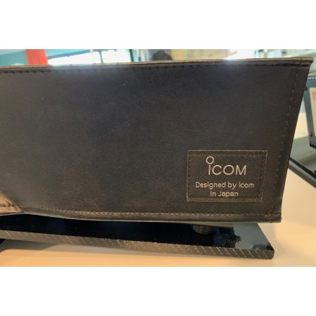 Cover di protezione antipolvere nera Icom con logo per IC-7300