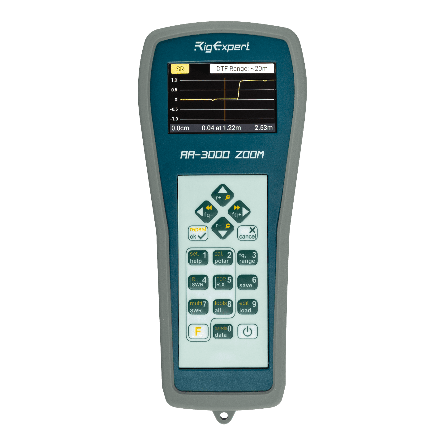 RigExpert AA-3000 ZOOM  Analizzatore d'antenna  0.1-3000 MHz - Garanzia Italiana