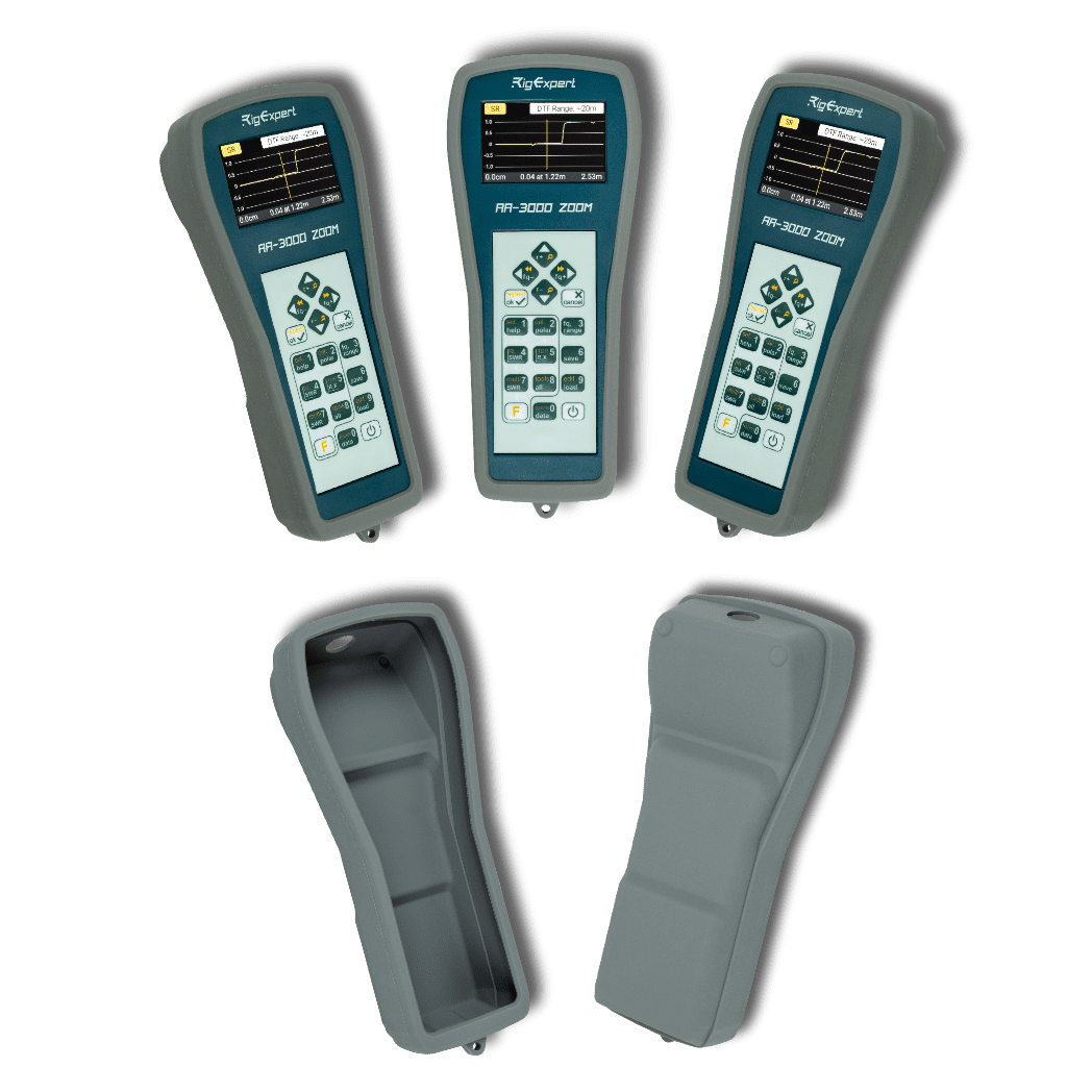 Custodia in silicone per Analizzatori Antenna Rigexpert serie prof.