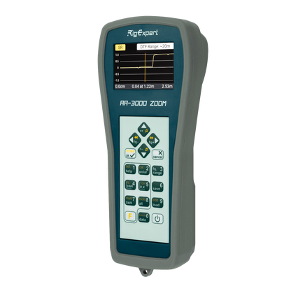 RigExpert AA-3000 ZOOM  Analizzatore d'antenna  0.1-3000 MHz - Garanzia Italiana