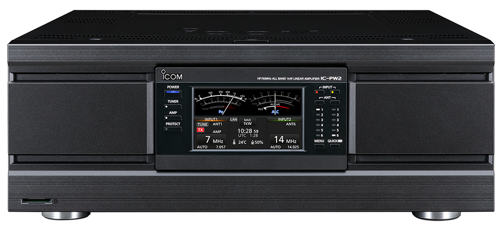 IC-PW2 Icom – Amplificatore lineare HF/50 MHz da 1kW con tecnologia DPD (Digital Pre-Distortion)