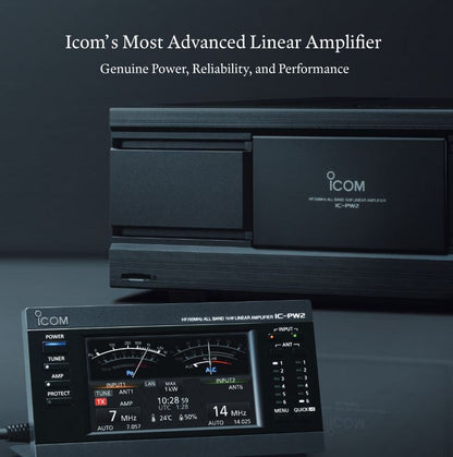 IC-PW2 Icom – Amplificatore lineare HF/50 MHz da 1kW con tecnologia DPD (Digital Pre-Distortion)