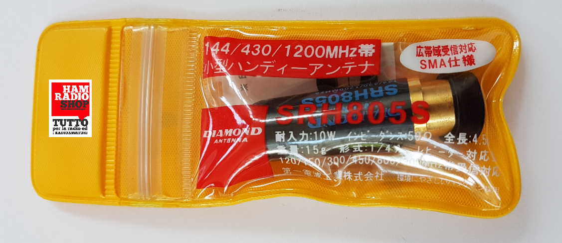 Diamond SRH-805S - Antenna per i 144/430/1200 MHz