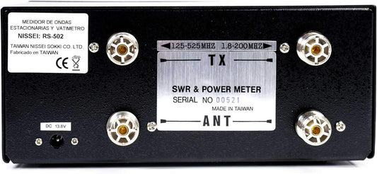 Nissei RS-502 Rosmetro wattmetro da 1,8 a 525 MHz