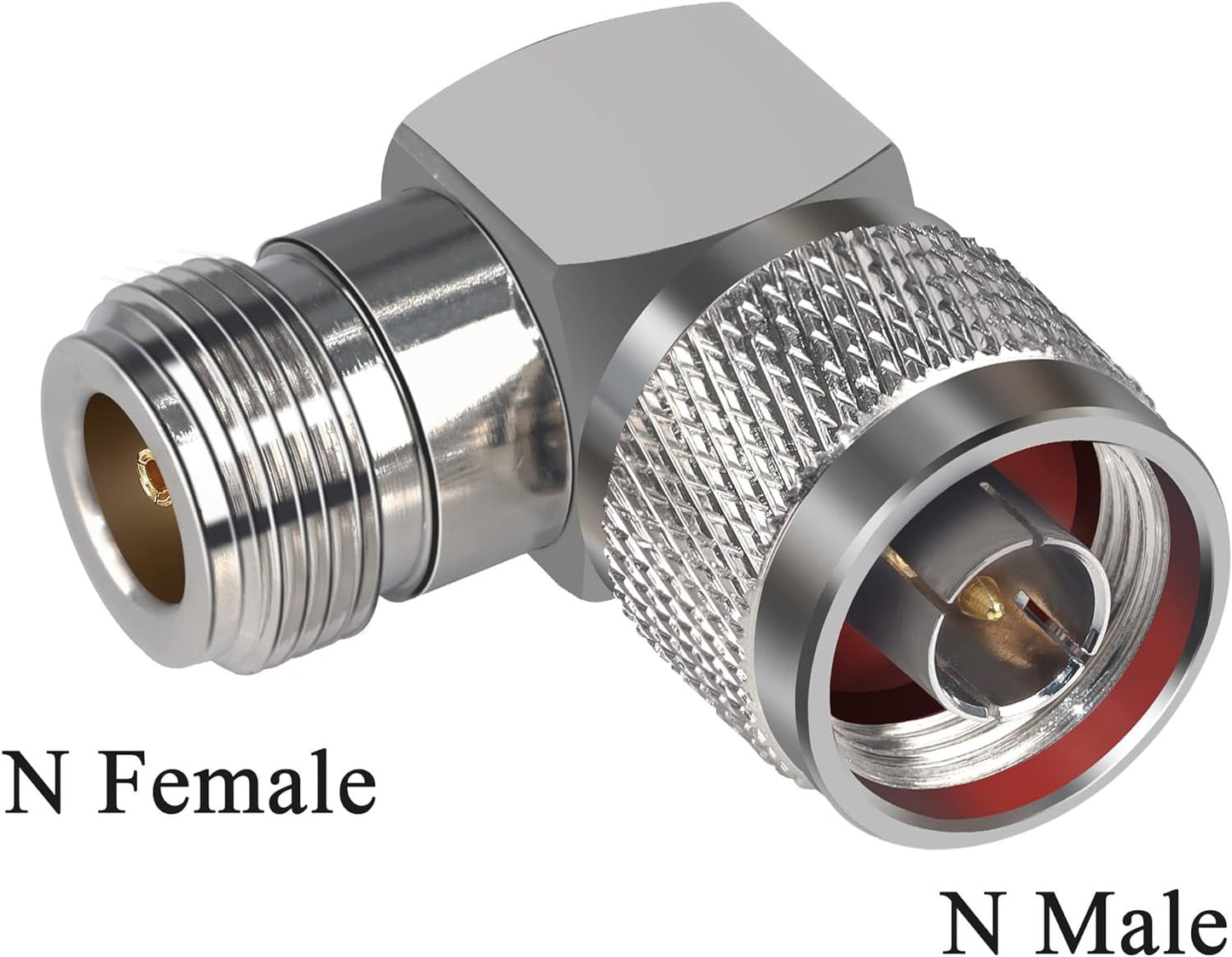 ADATTATORE DA MASCHIO N A FEMMINA N A 90°