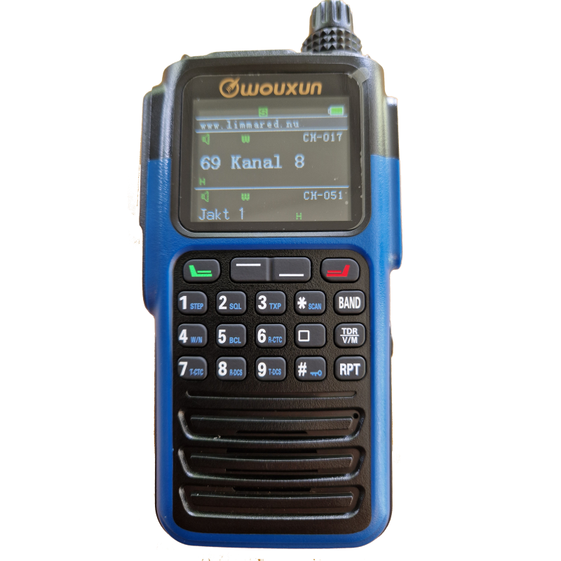 Wouxu KG-Q 336 Ricetrasmettitore tribanda 70/144/430 MHz  + AIR BAND RX, IP-65
