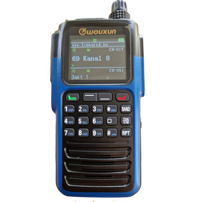 Wouxu KG-Q 336 Ricetrasmettitore tribanda 70/144/430 MHz  + AIR BAND RX, IP-65