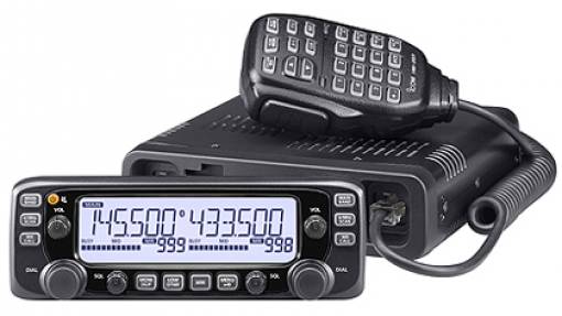 IC-2730E Icom - Ricetrasmettitore veicolare dual band UHF/VHF 50W