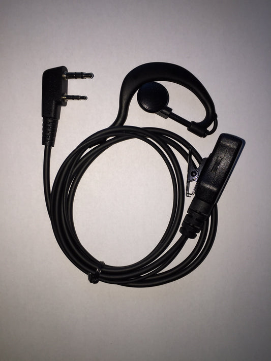 HRS MICROFONO AURICOLARE PER WOUXUN, KENWOOD, BAOFENG, POLMAR, TYT, PUXING