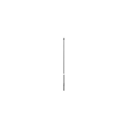Stilo di ricambio in acciaio armonico per antenne, lunghezza 140 cm.
