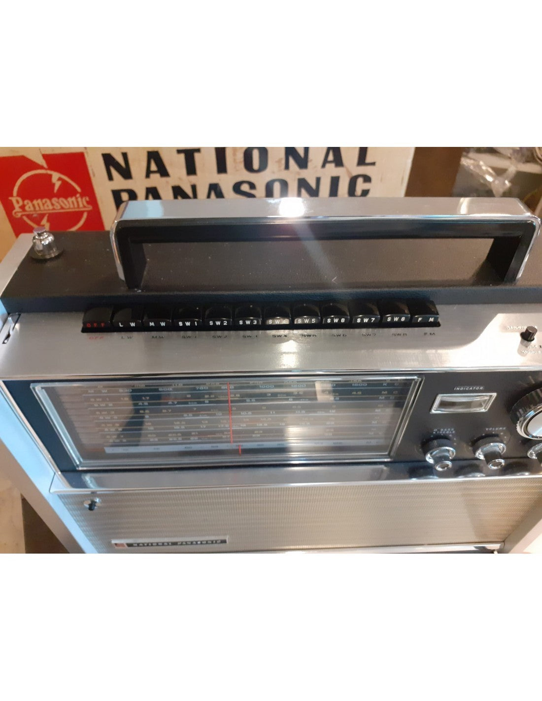 PANASONIC RF-5000 RICEVITORE ONDE CORTE AM/FM/SSB 11 BANDE NOS PER COLLEZIONISTI, INTROVABILE IN QUESTE CONDIZIONI!