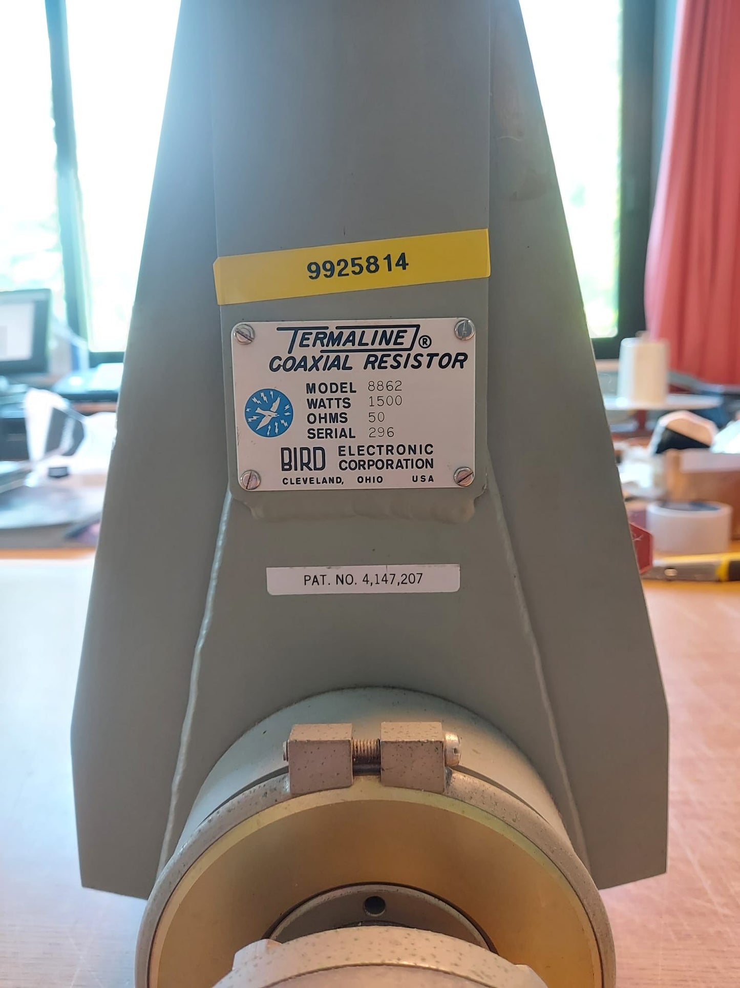 BIRD MODEL 8862 TERMALINE USATO- Carico fittizio 1500 WATTS, 50 Ohm