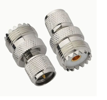 Adattatore da mini UHF maschio a SO239 UHF femmina