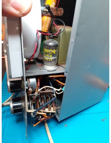 MEGA ELETTRONICA 115 - VOLTMETRO ELETTRONICO, STRUMENTO VINTAGE USATO, FUNZIONANTE DA RICALIBRARE (PER COLLEZIONISTI)