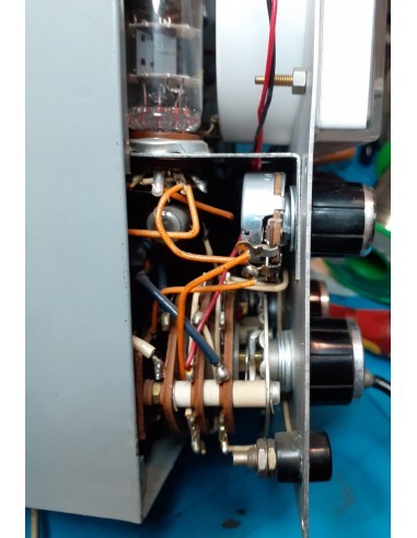 MEGA ELETTRONICA 115 - VOLTMETRO ELETTRONICO, STRUMENTO VINTAGE USATO, FUNZIONANTE DA RICALIBRARE (PER COLLEZIONISTI)
