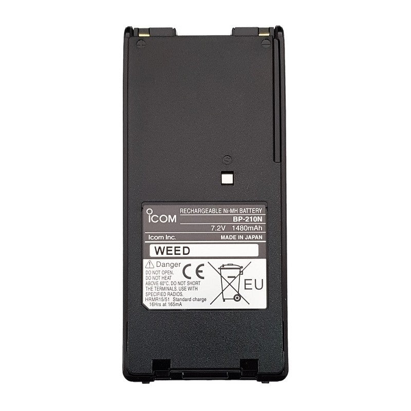 Icom BP-210N  7,2V 1650mah Ni-Mh  per Icom F22 V82