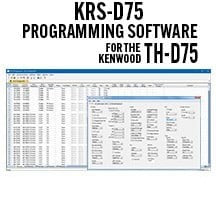 KRS-D75 Software di programmazione per Kenwood TH-D75