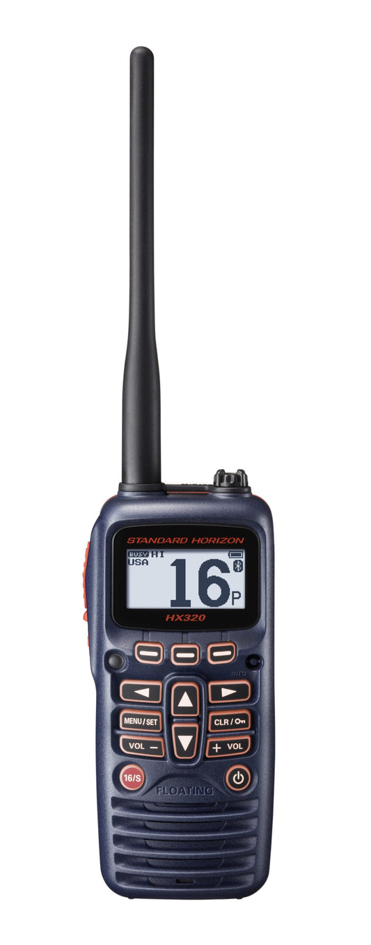 STANDARD HORIZON HX320E RICETRASMETITORE VHF NAUTICO 6W GALLEGGIANTE