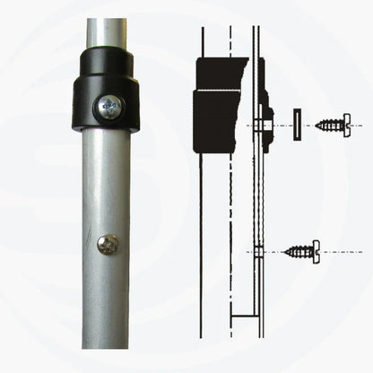 Sirio - NEW TORNADO 27 5/8 ANTENNA VERTICALE DA BASE  PER C.B.