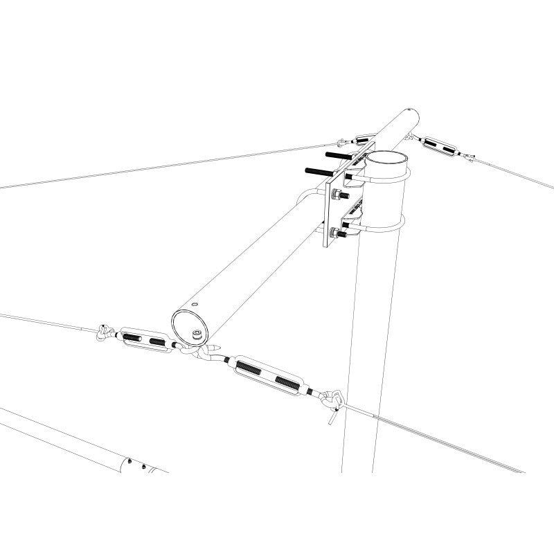7JXX6 Antenna direttiva 50Mhz 7 elementi
