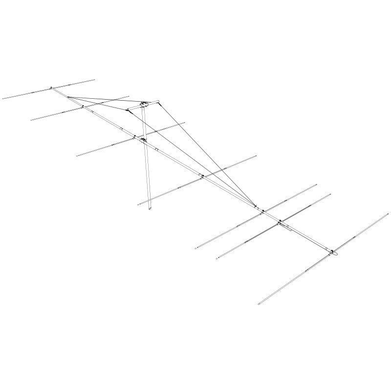 7JXX6 Antenna direttiva 50Mhz 7 elementi