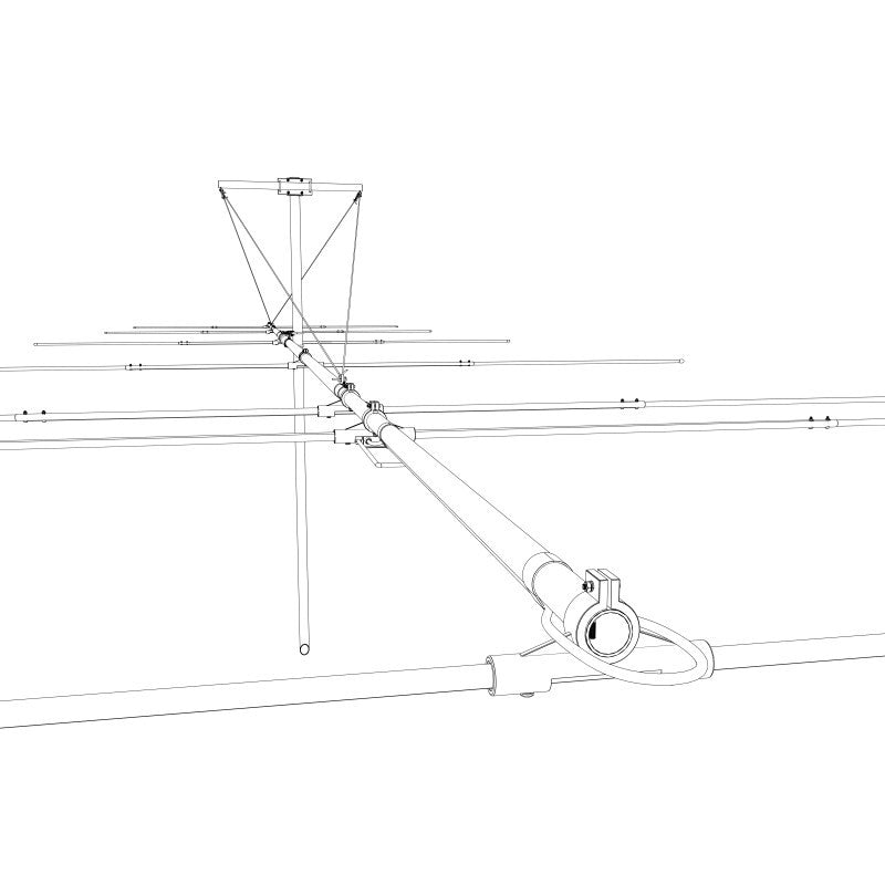 7JXX6 Antenna direttiva 50Mhz 7 elementi