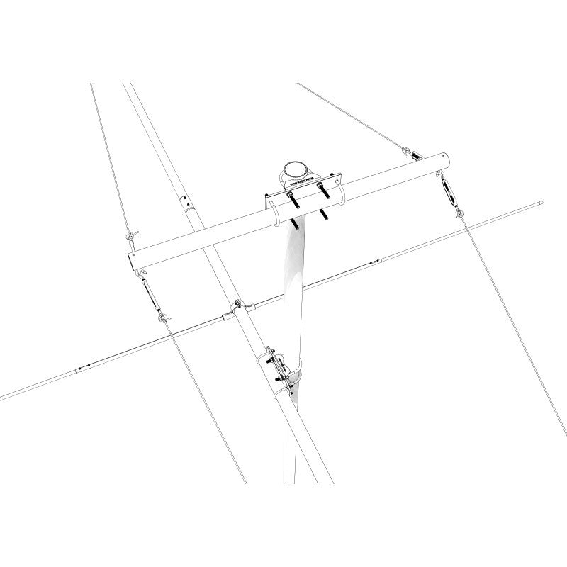 7JXX6 Antenna direttiva 50Mhz 7 elementi
