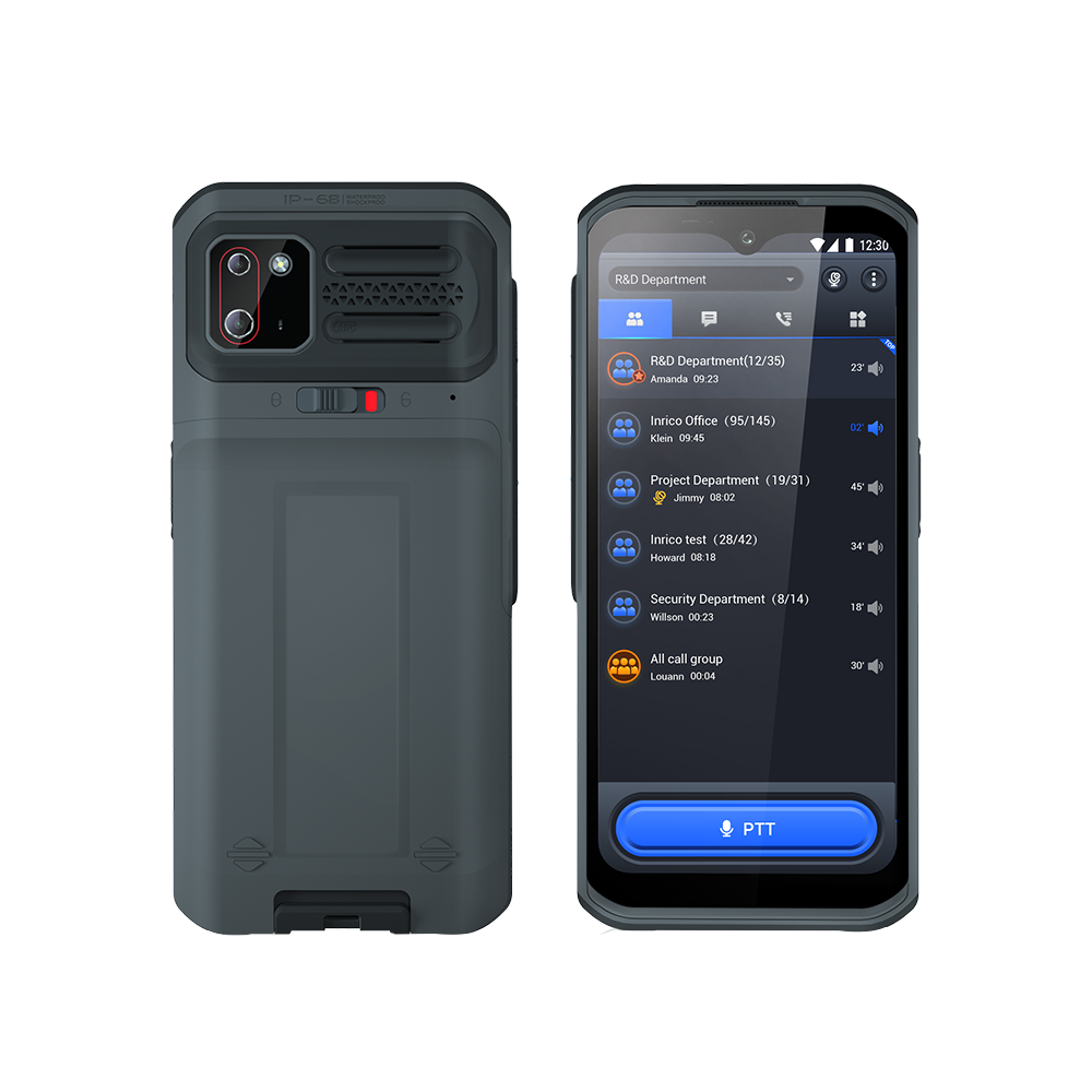 Inrico S350 PoC Radio Ricetrasmettitore / Smartphone 5G LTE portatile per uso professionale