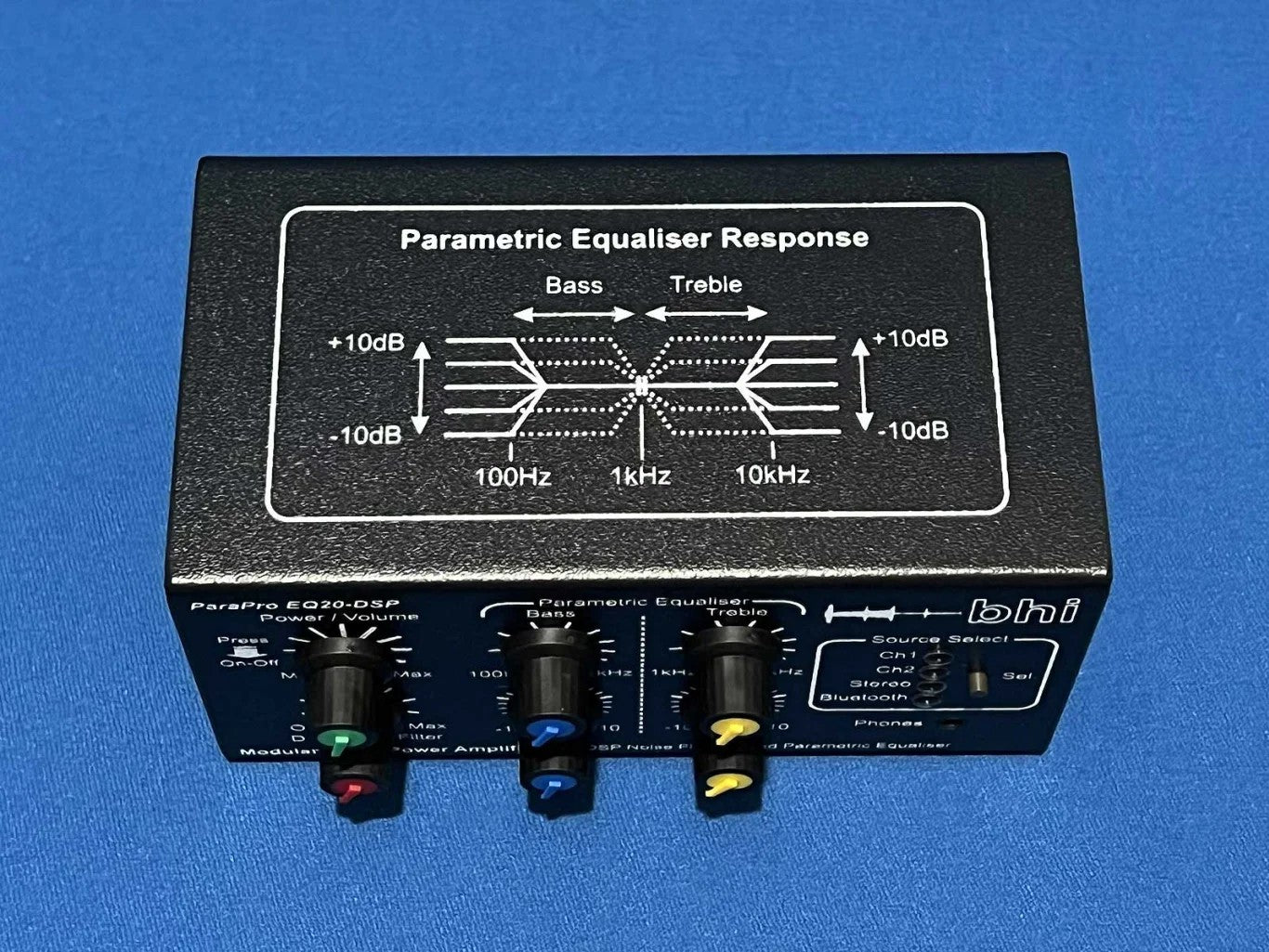 bhi ParaPro EQ20-DSP Unità di cancellazione del rumore  con audio da 20 W ed equalizzazione parametrica