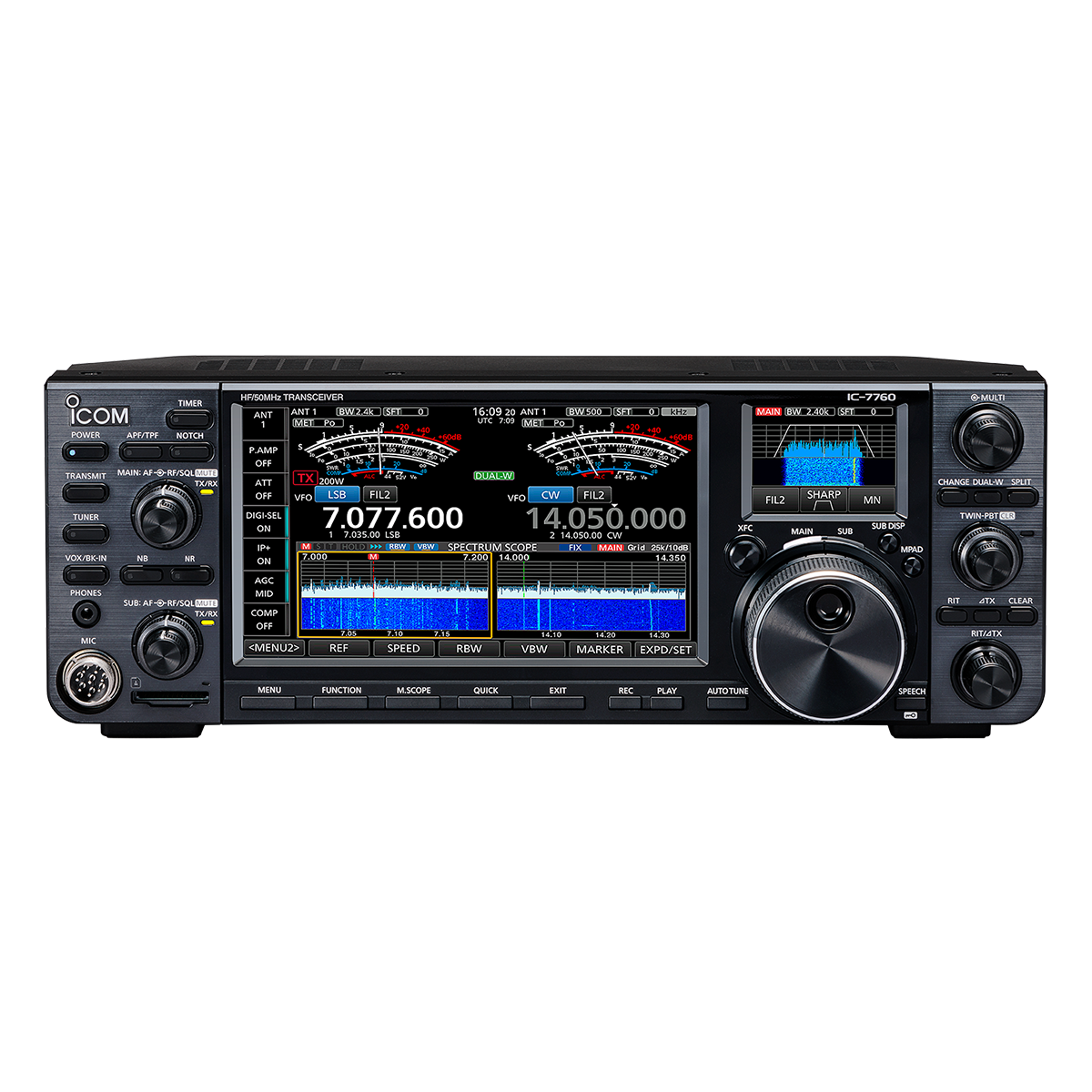 Icom IC-7760 Ricetrasmettitore All Mode HF/50MHz Top di gamma