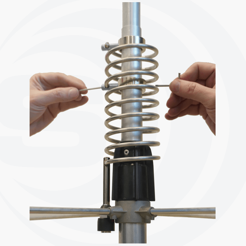 Sirio MONSOON, Antenna verticale 5/8 con taratura alla base