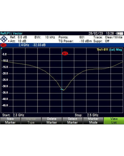 OSCAR100J Antenna18 elementi x 2400 MHz