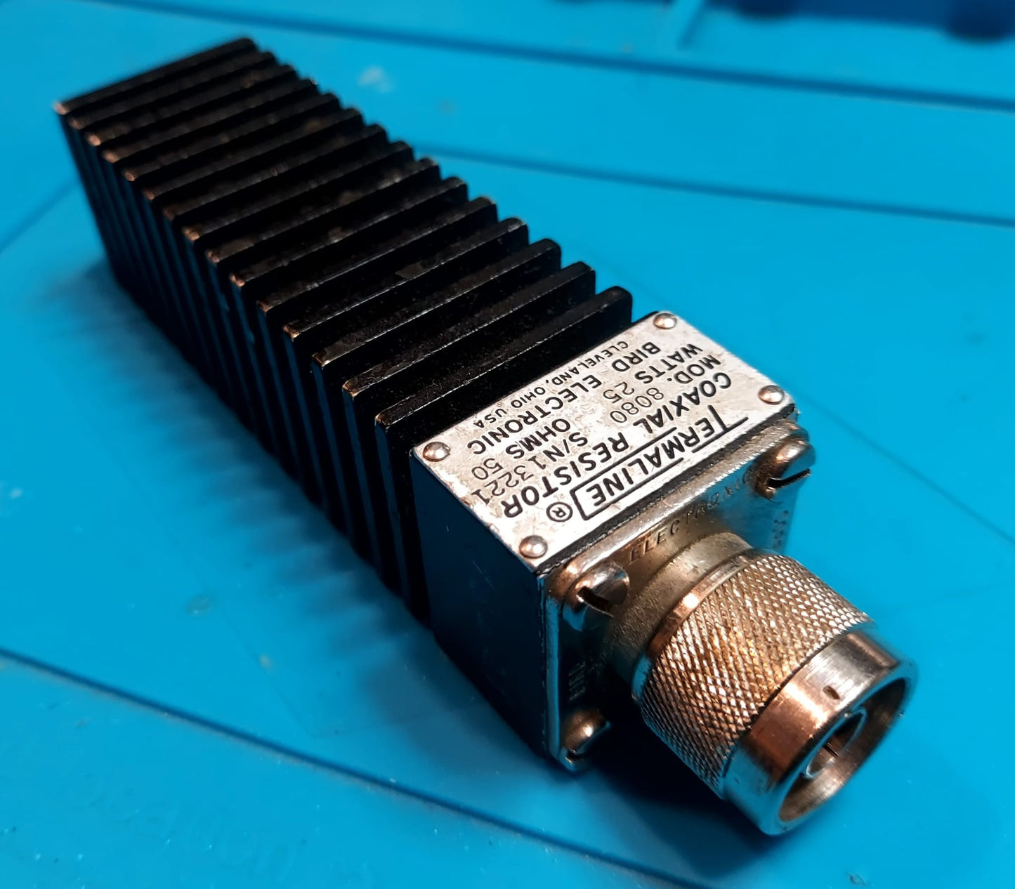 Bird 8080 Carico fittizio usato 25W 50 Ohm 3,5 GHz