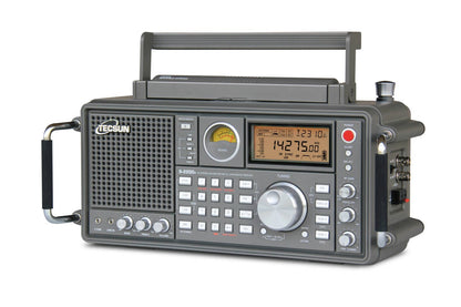TECSUN S-2200 X Ricevitore Base / Portatile 1,6-30 MHz SSB Doppia conversione PLL FM/MW/SW/LW Banda aerea