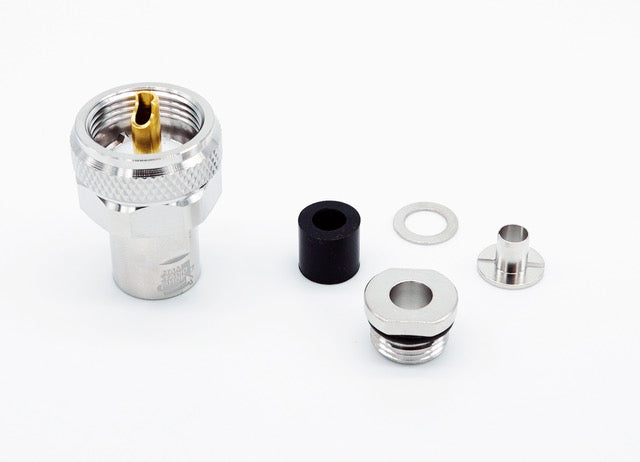 HRS PL-5PRO - Connettore professionale PL maschio per cavi 5 mm