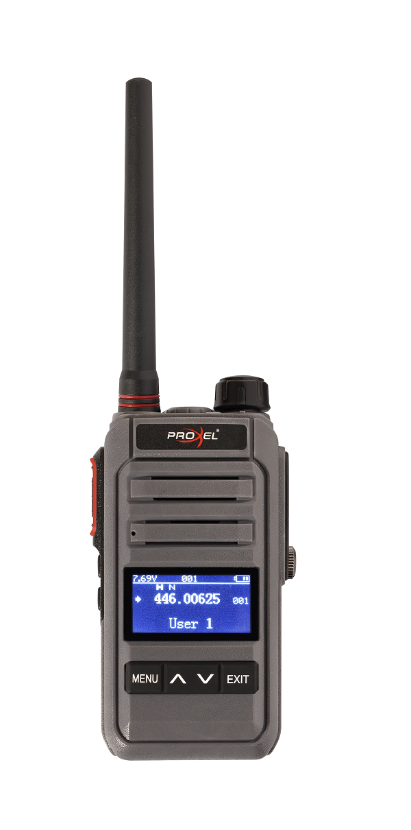 Proxel PX-10, Ricetrasmettitore PMR 446, 250 can. programmabili