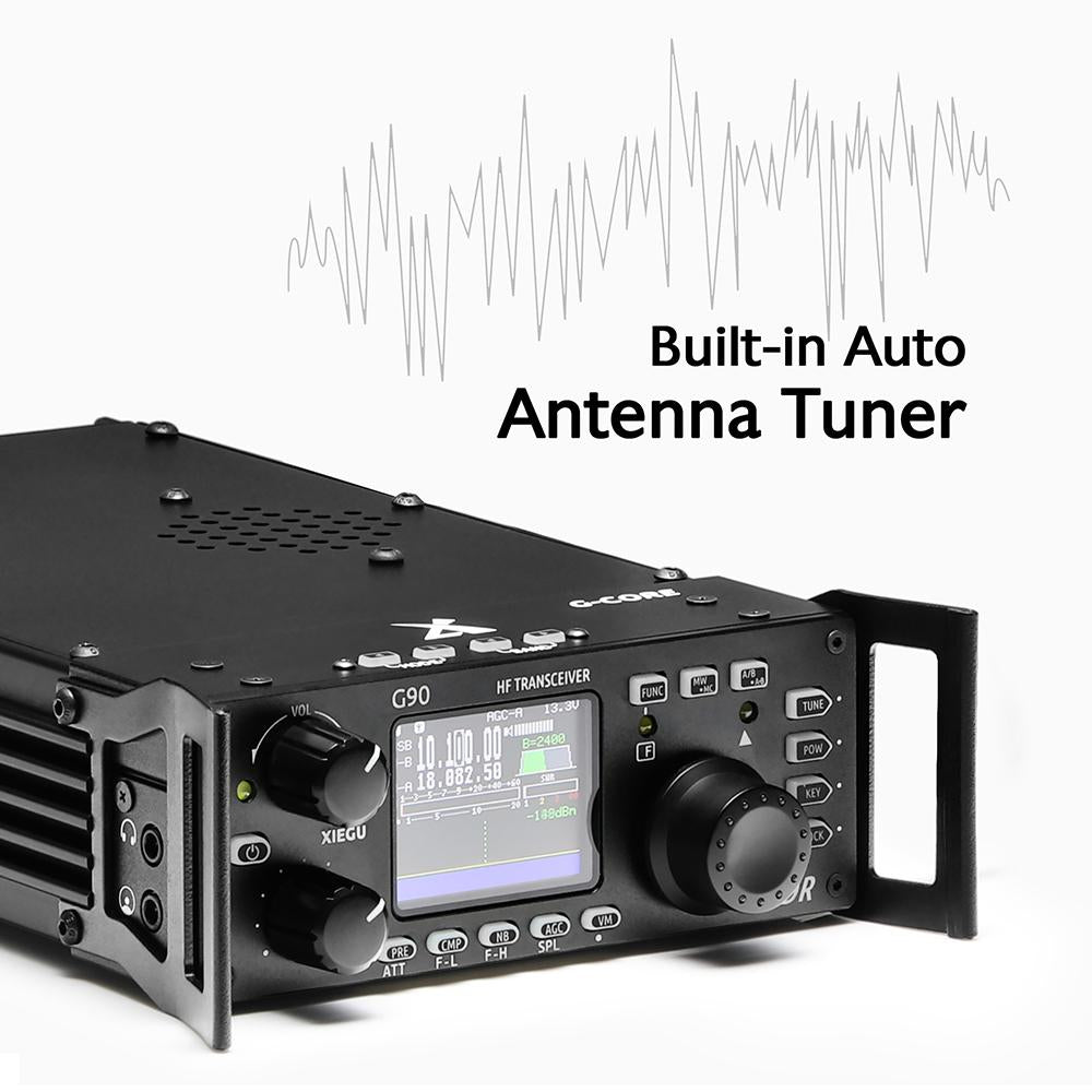 XIEGU G90 - RTX SDR QRP 0.5 - 30 MHz 20 W e accordatore automatico interno